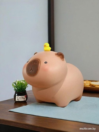Копилка для денег ILikeGift Big Capybara Friend Duck BB2574-4B