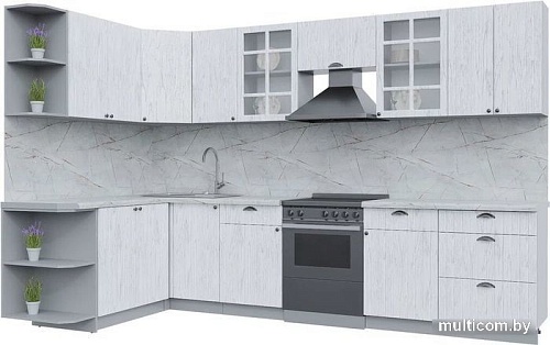 Интерлиния Берес 1.7x3.2 левая (дуб полярный/серый каспий)