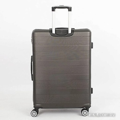 Чемодан-спиннер Grott 321-591/5-27 (серый/коричневый)