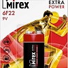 Батарейки Mirex 6F22 1 шт 23702-6F22-E1
