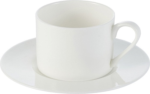 Чашка с блюдцем Gipfel Diana 43232 (белый)