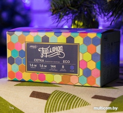 Световая сетка Luazon (синий) 1585746