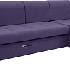 Сириус Лидер-6 с оттоманкой НПБ 300x165 (Eva 31 велюр фиолетовый)