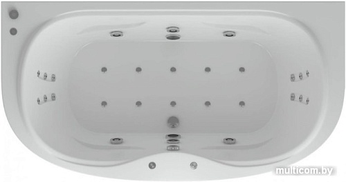 Ванна Aquatek Мелисса 180x95 (с каркасом и экраном)