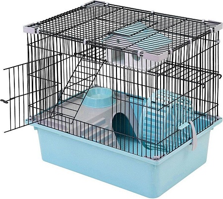 Клетка ЕСО Рикки 43102бирюз-черн