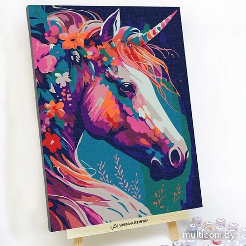 Картина по номерам Red Panda Волшебный единорог p55000