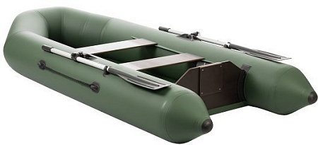 Моторно-гребная лодка Тонар Капитан 280Т (зеленый)