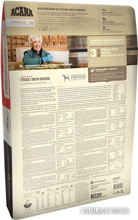 Корм для собак Acana Free-Run Duck 11.4 кг