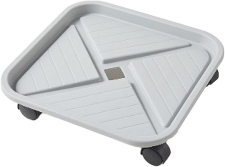 Подставка Botanica Квадратный (23x7 см, серый)