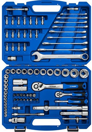 Универсальный набор инструментов Зубр 27635-H82_z01 (82 предмета)
