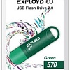 USB Flash Exployd 570 4GB (зеленый)