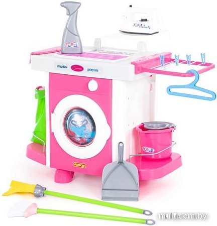 Комплект бытовой техники игрушечный Полесье Carmen №5 с аксессуарами 58843