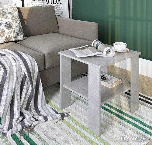 Журнальный столик Горизонт Асти 12АСЖБТ (бетон)