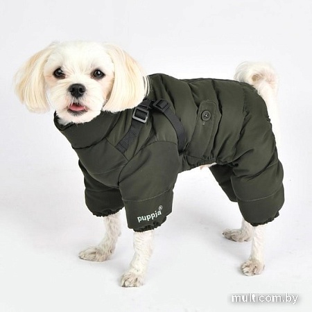 Комбинезон для животных Puppia Soft Onesie PAUD-JP1677-KH-S (хаки)