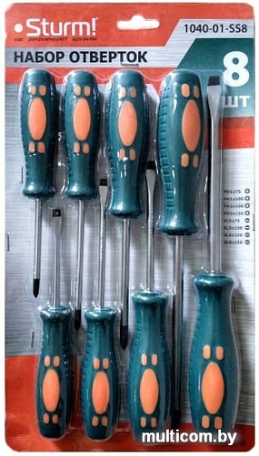 Набор отверток Sturm 1040-01-SS8 (8 предметов)