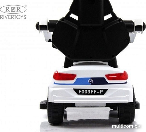 Каталка RiverToys F003FF-P (белый)