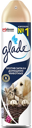Освежитель воздуха Glade Oust. Против запаха домашних животных 300 мл