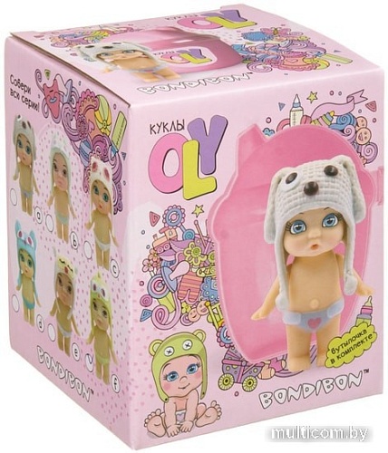 Кукла Bondibon OLY в шапочке-ушанке ВВ3852