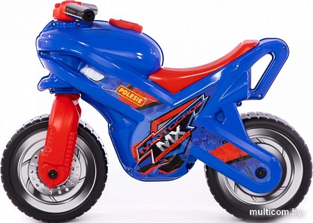Каталка Полесье Мотоцикл МХ 54309 (синий)