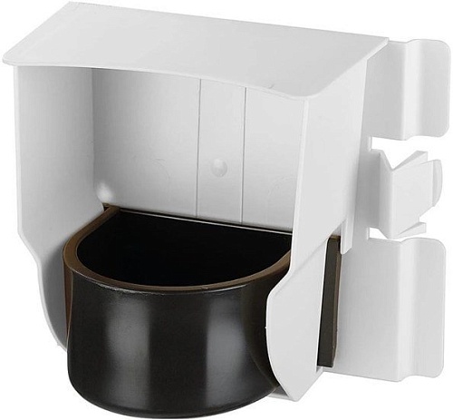 Кормушка Ferplast Brava 4 84527711 (белый/коричневый)