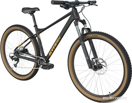 Велосипед Stark Hunter 29.3 HD р.19 2025 HQ-0017820 (черный матовый/теплый желтый, разобранный)