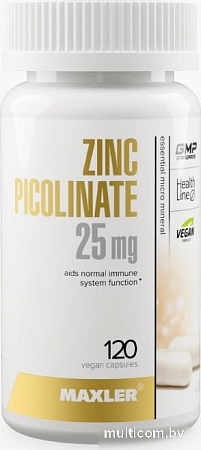 Комплекс Maxler Цинк Пиколинат 25 мг (120 капсул)