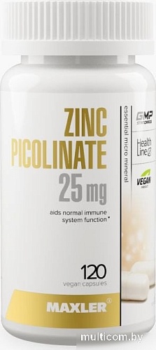 Комплекс Maxler Цинк Пиколинат 25 мг (120 капсул)