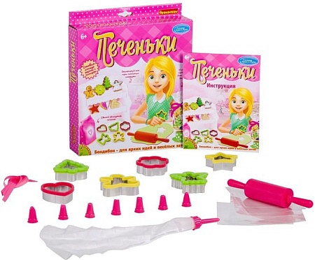 Набор для опытов Bondibon Науки с Буки Печеньки. 3 эксперимента ВВ2597