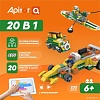 Конструктор Apitor Robot Q 20 в 1