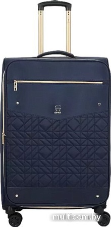 Чемодан-спиннер Grott 338-1731/3-28 (темно-синий)