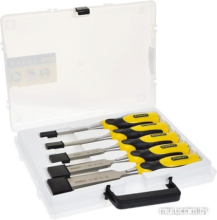 Набор стамесок Stanley Dynagrip 2-16-885 (5 предметов)