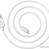 Кабель Borofone BX14 USB Type-A - Lightning (2 м, белый)