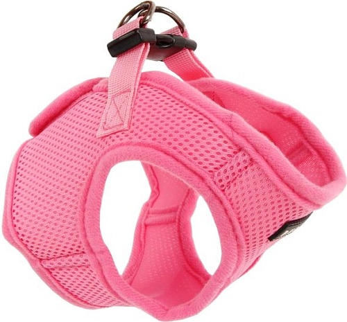 Шлейка-жилетка Puppia Soft Vest PAHA-AH305-PK-L (розовый)