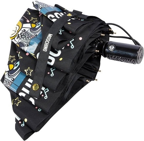 Зонт Moschino 8069-OCA DJ bear Black
