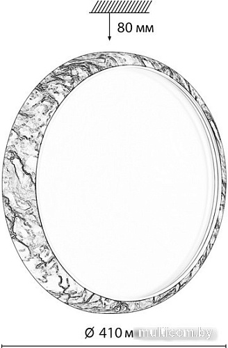 Припотолочная люстра Sonex Color 7638/DL