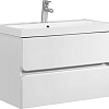 Belux Тумба под умывальник Бостон НП 80-02 (1, белый глянец)