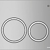 Унитаз подвесной Roxen Porto One Rimless 6 в 1 StounFix Slim 516917 (кнопка: хром)