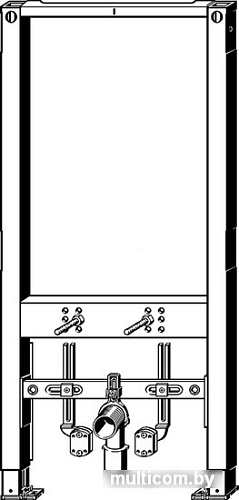 Инсталляция для биде Viega Prevista Dry 8568 776 442