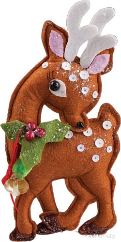 Елочная игрушка Erich Krause Застенчивый олененок 36514