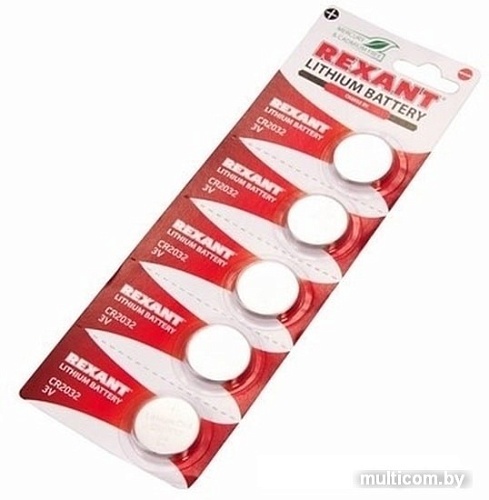 Батарейки Rexant 30-1108 5шт