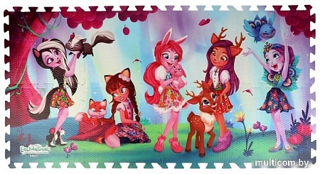 Коврик-пазл Играем вместе Энчантималс FS-ENCH