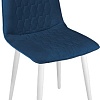 Стул Трия Хьюго К1С (белый матовый/велюр Confetti Blue)