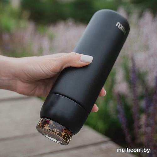 Термос Miku 550мл (черный)