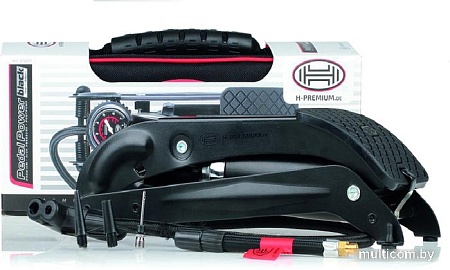 Насос ножной велосипедный Heyner PedalPower PRO (черный)