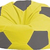 Кресло-мешок Flagman Мяч Стандарт М1.1-465 (желтый/серый)