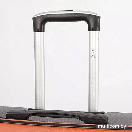 Чемодан-спиннер Grott 321-591/5-25 (оранжевый/коричневый)