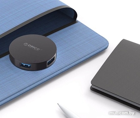 USB-хаб Orico HA4U-U3-BK