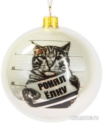 Елочные игрушки Грай Кот Ш80-32