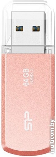 USB Flash Silicon-Power Helios 202 64GB (розовый)