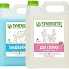 Гель для стирки Synergetic универсальный + кондиционер Утренняя роса (2x5 л)